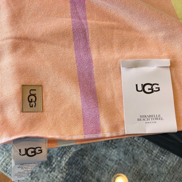 UGG Other - LAST 1 !!!  BNWT Authentic Ugg Fringed Beach Towel, “MIRABELLE”